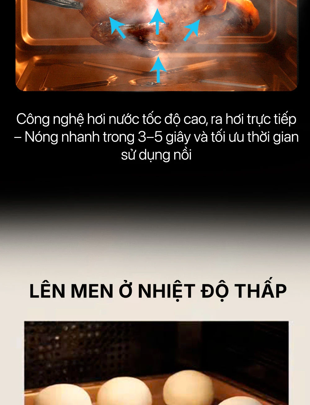 Nồi chiên hấp hơi nước Habibullet Vitasteam FHB18 PLUS BH245145 13